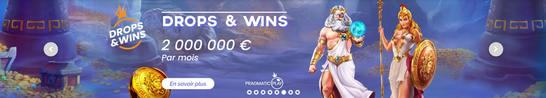 Drop and Wins GANALUCAS CASINO 