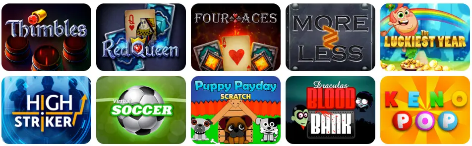 Juegos en línea GANALUCAS CASINO