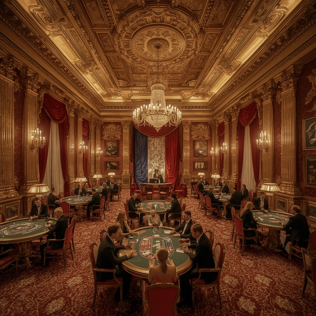El casino y la bandera de Chile GANALUCAS CASINO